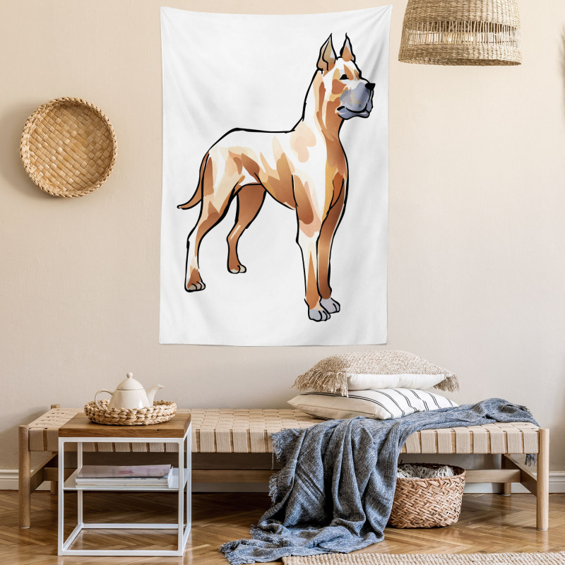 German Mastiff Dog Tapestry