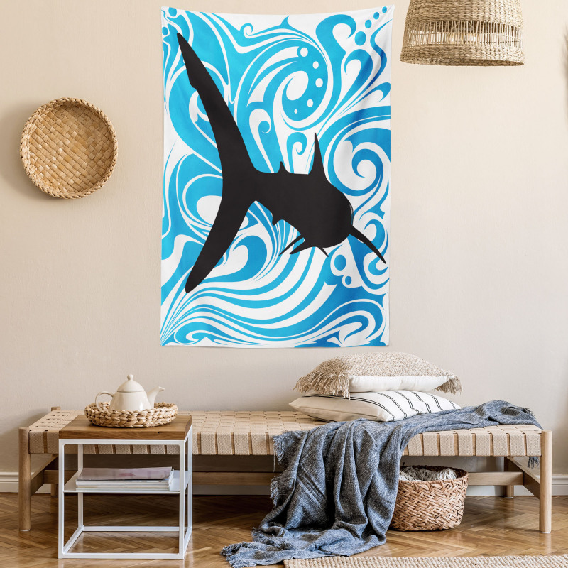 Swirling Waves and a Big Fish Tapestry