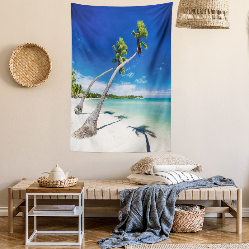 Trees Hanging Above a Lagoon Tapestry