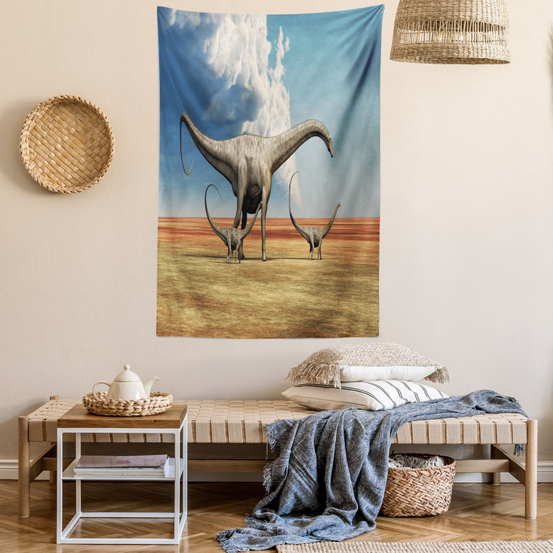 Diplodocus Dinasours Tapestry