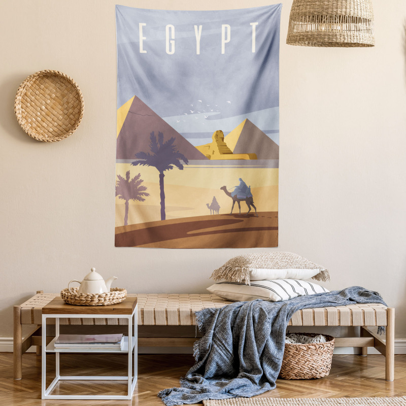 Cleopatra Pyramids Tapestry