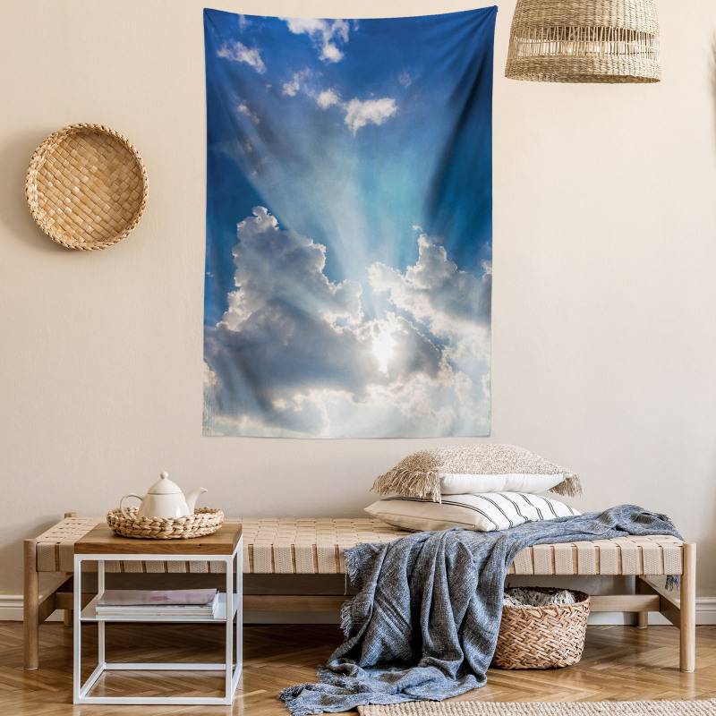 Clouds Sunny Day Sky Tapestry