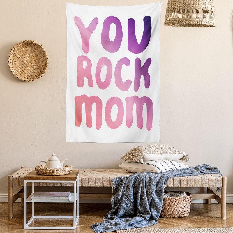 Gradient Mother's Day Art Tapestry