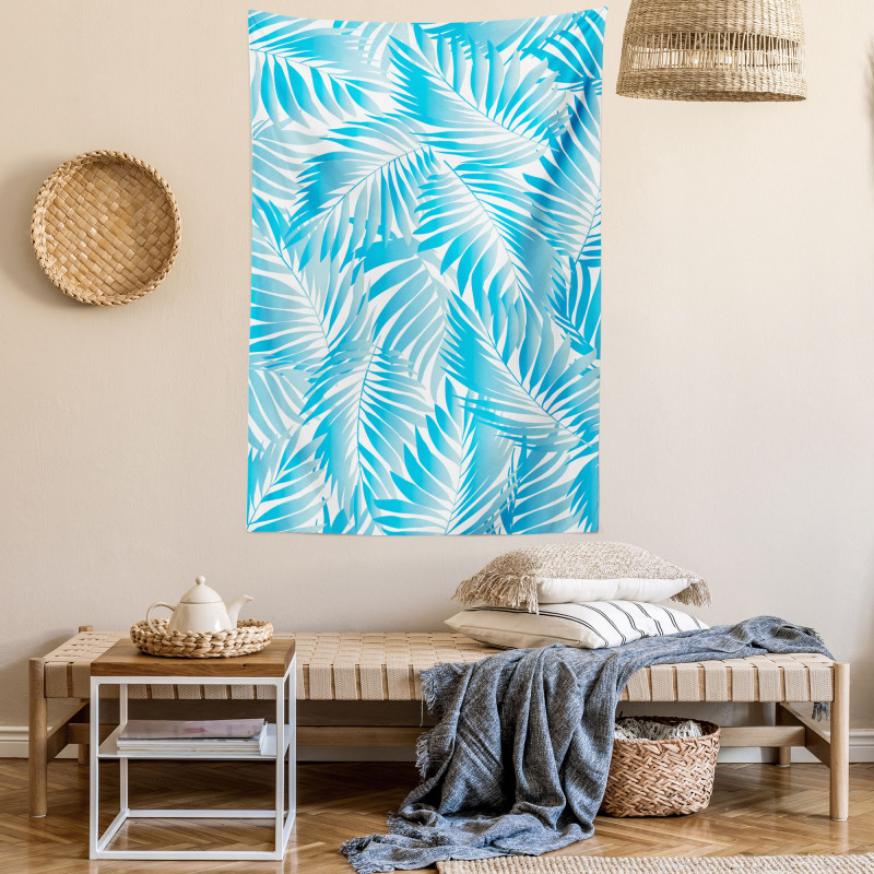 Exotic Miami Palms Tapestry