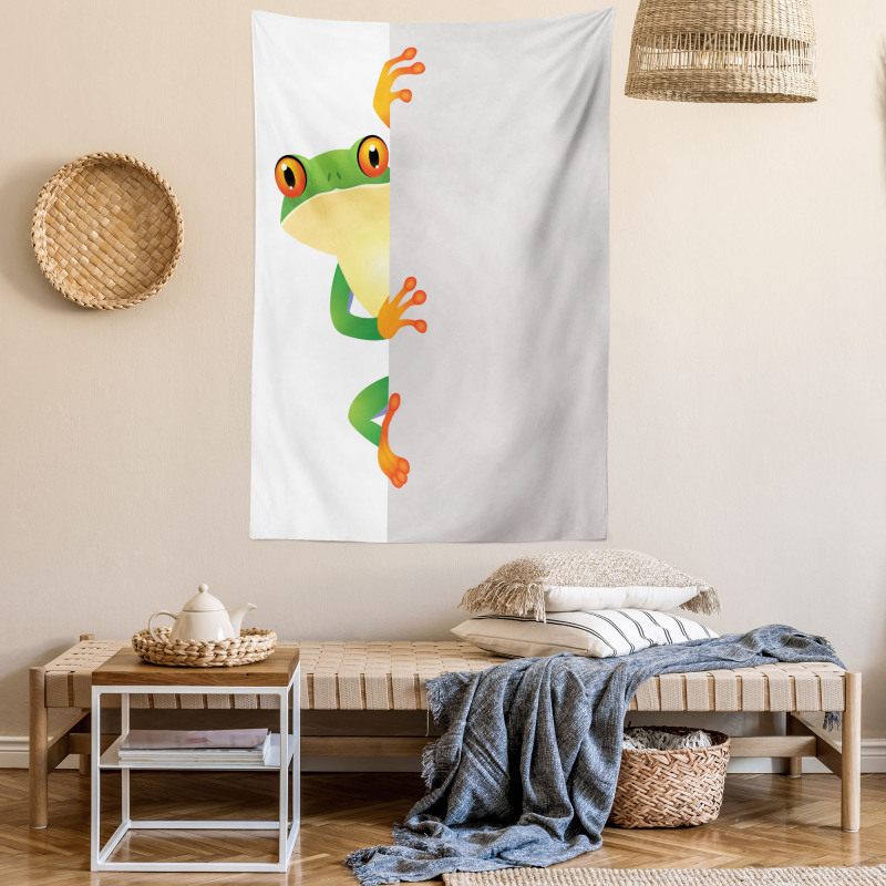 Frog Prince Reptiles Tapestry