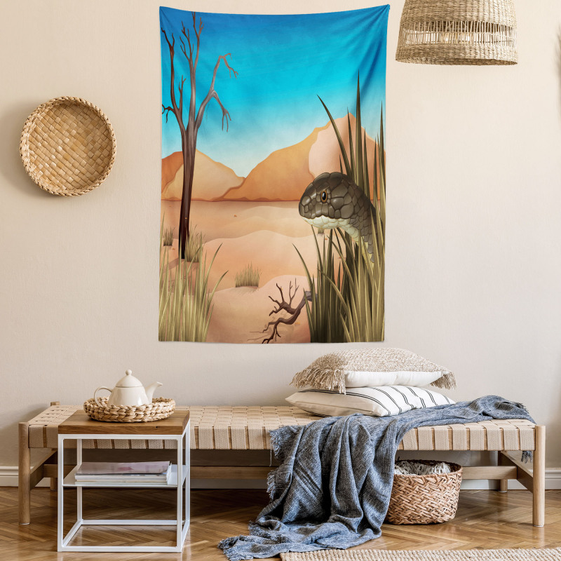 Desert Tropical Nature Tapestry