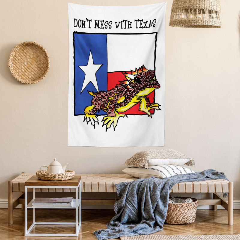American Texas City Tapestry