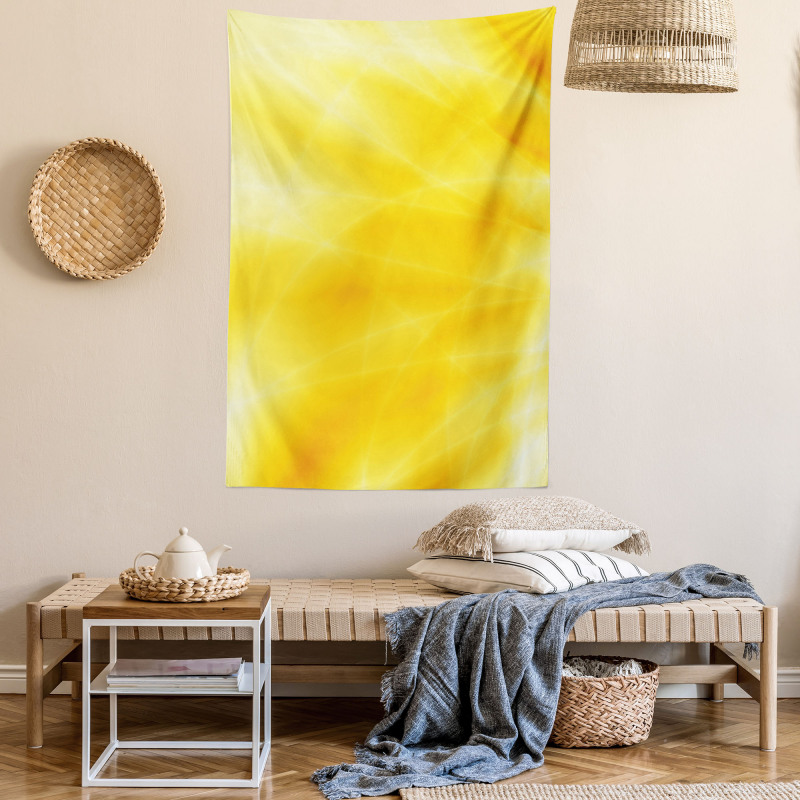 Abstract Summer Sun Tapestry
