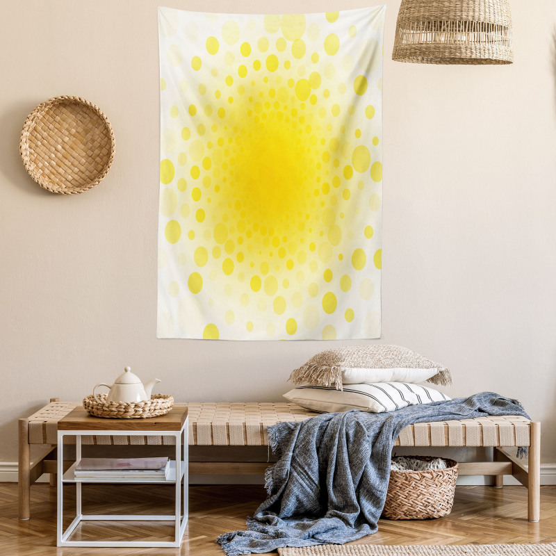 Sun Abstract Tapestry