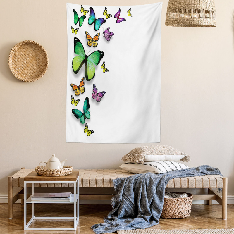 Bohem Wild Butterflies Tapestry