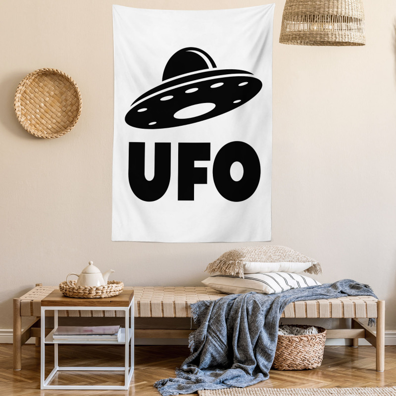 Unidentified Flying Object Tapestry