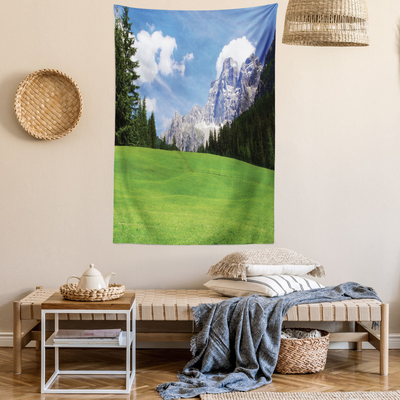 Rural Country Mountain Tapestry