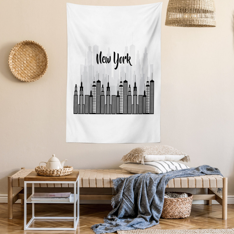 Monochrome and Modern Tapestry