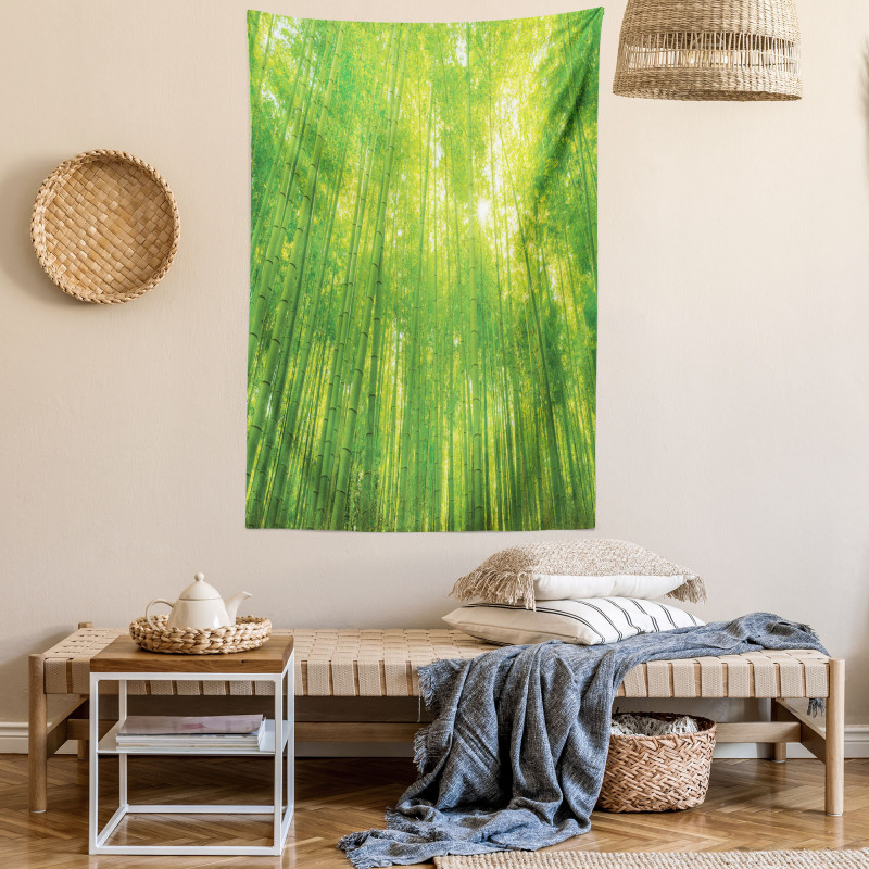 Exotic Wildlife Plants Tapestry