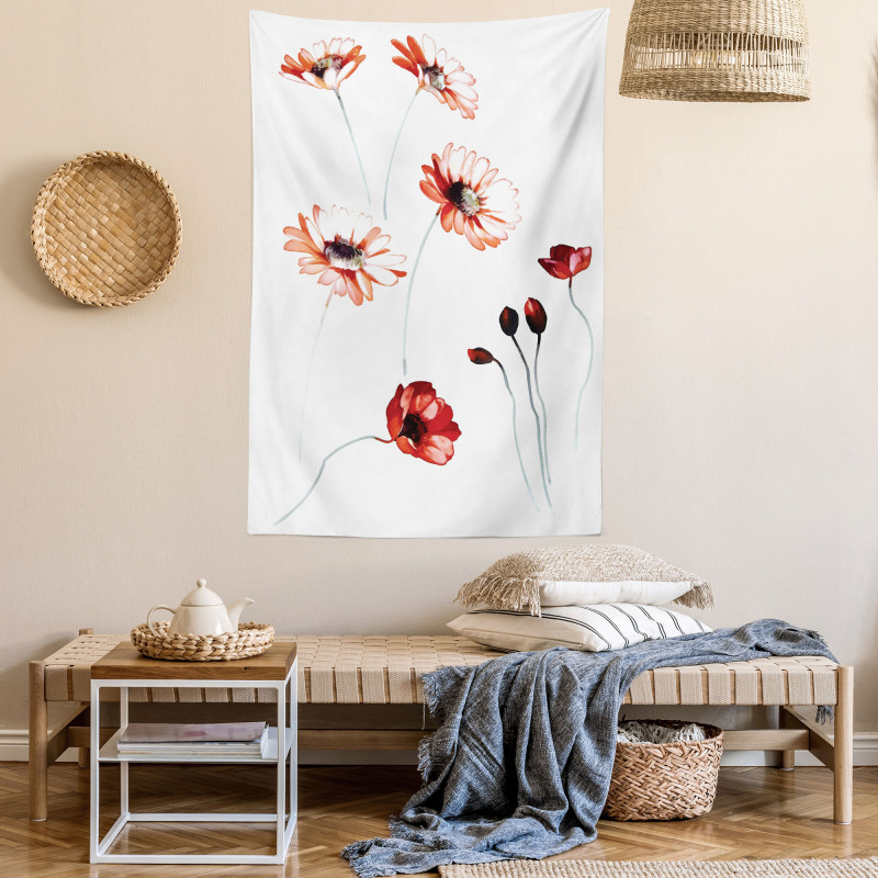 Watercolor Nature Tapestry