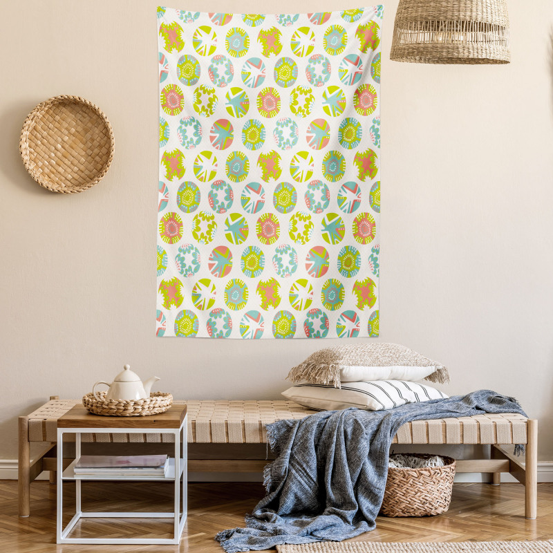 Tender Colorful Rounds Dot Tapestry