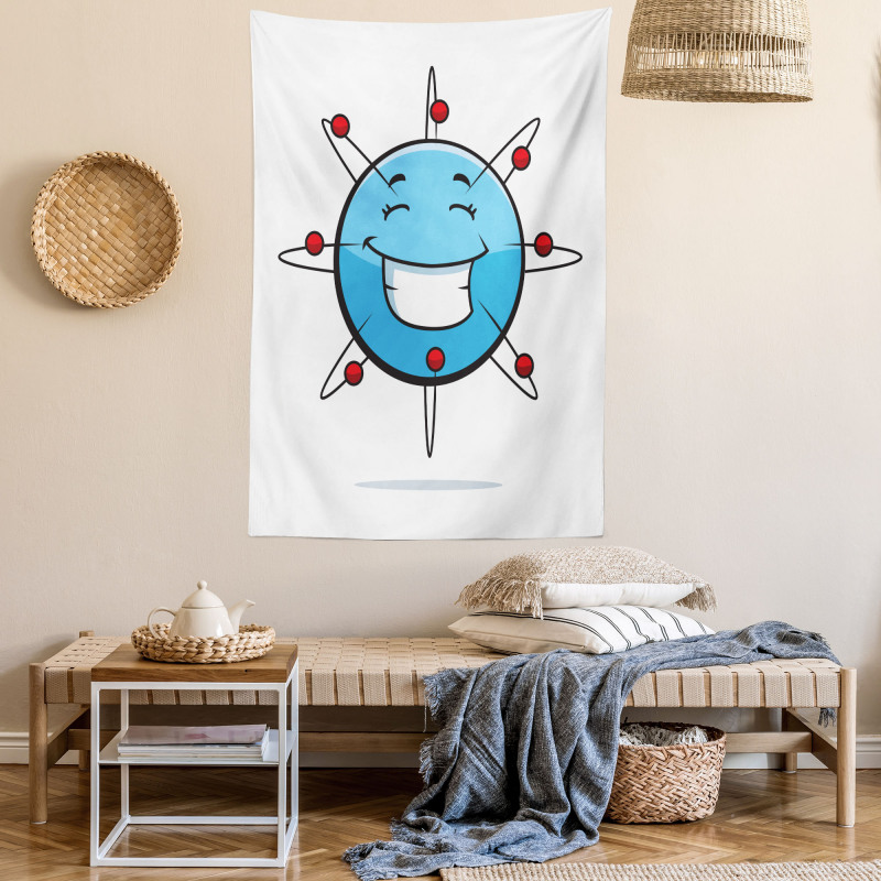 Scientific Cheerful Particle Tapestry