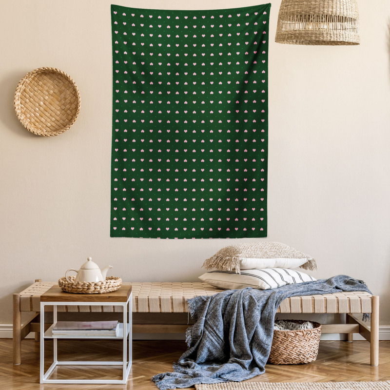 Hearts and Spots Tapestry