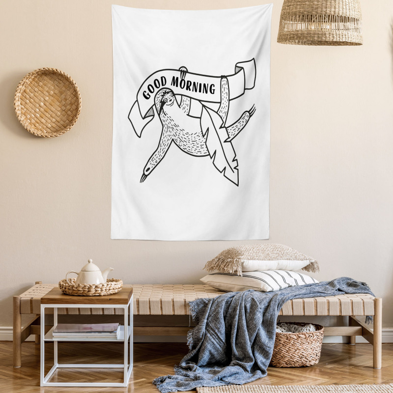 Lazy Animal Tropical Tapestry