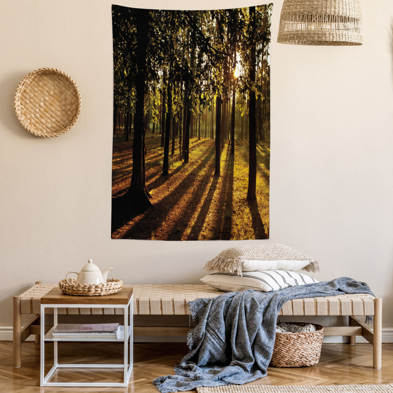 Summertime Forest Tree Tapestry