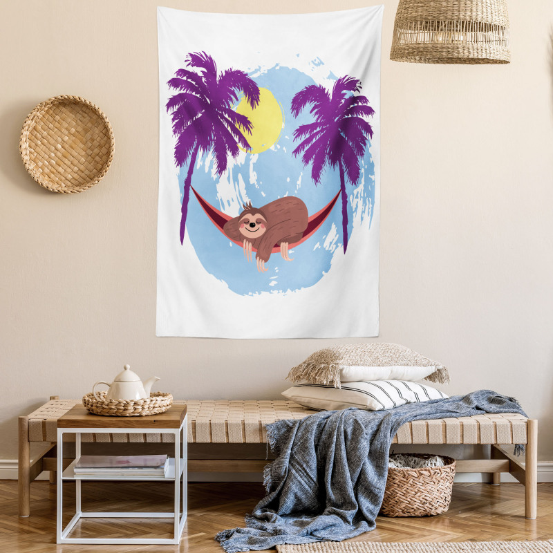 Hammock and Chill Art Tapestry