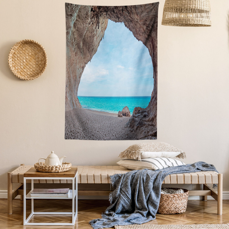 Mediterranean Beach Tapestry