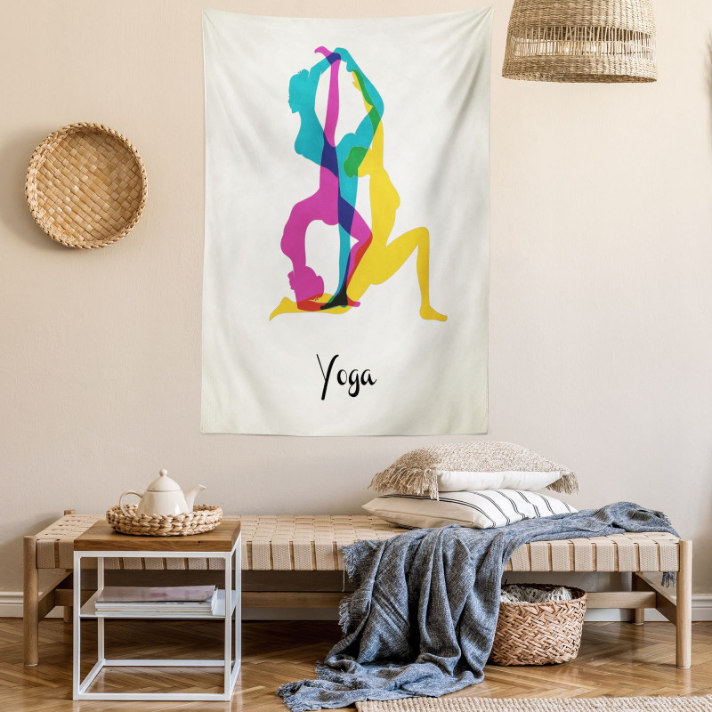 Pink Pilates Human Health Tapestry