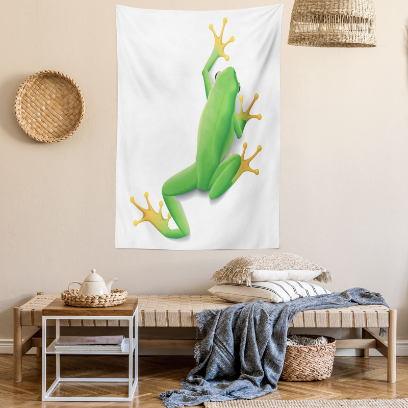 Tropic Frog in Nature Tapestry