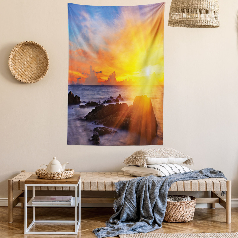 Colorful Sunset Sky Tapestry