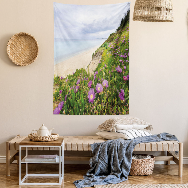 Aegean Sea with Blooming Tapestry