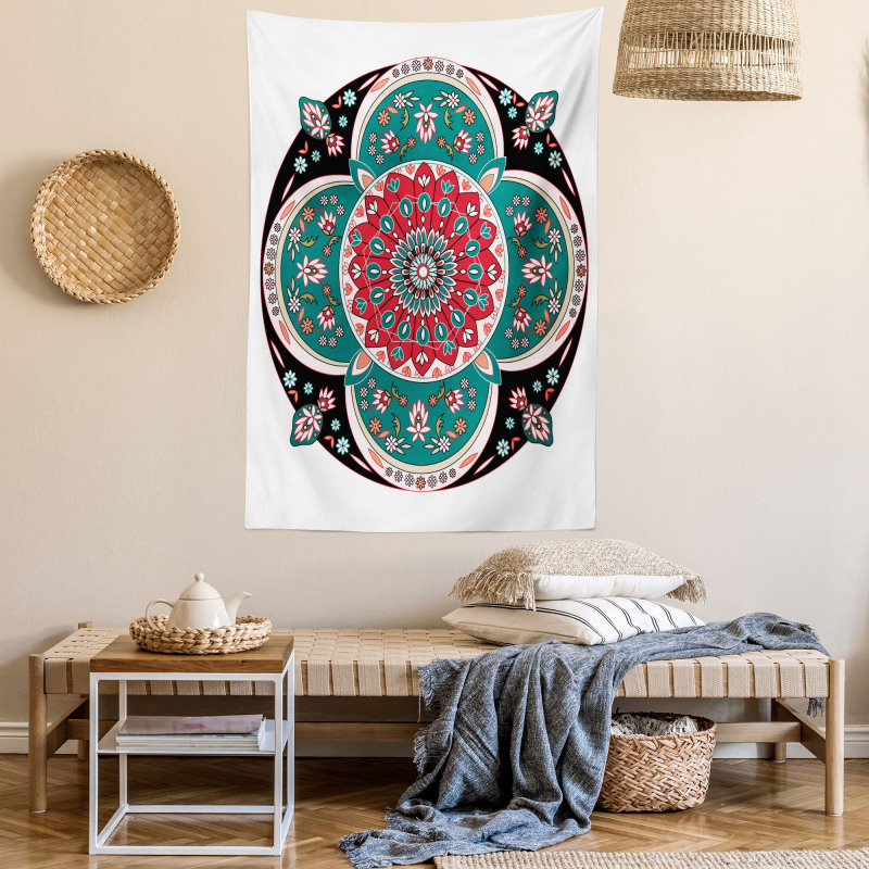 Floral Ethnic Tapestry