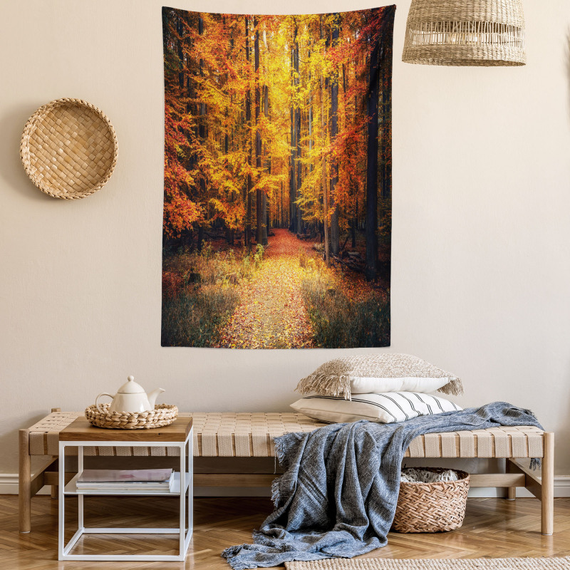 Vivid Leaf Plant Eco Tapestry