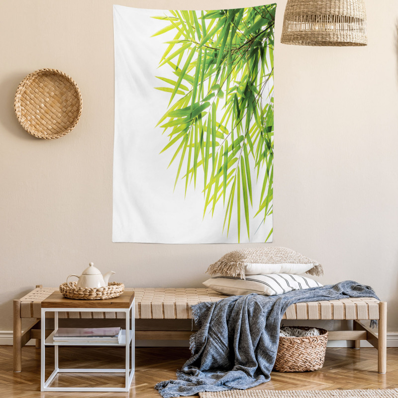 Bamboo Leaf Peace Tapestry