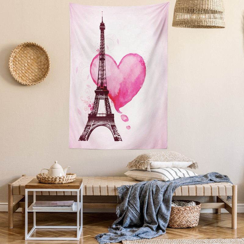 Romance Love Art Tapestry