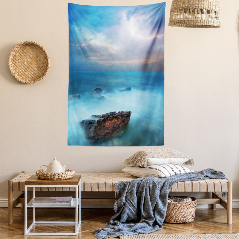 Tropic Sea Storm Tapestry