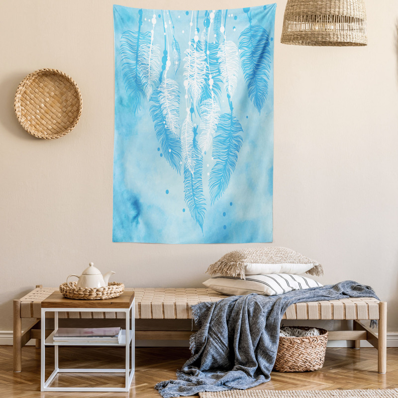 Boho Feather Tapestry