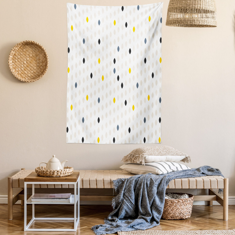 Polka Dots Geometric Tapestry