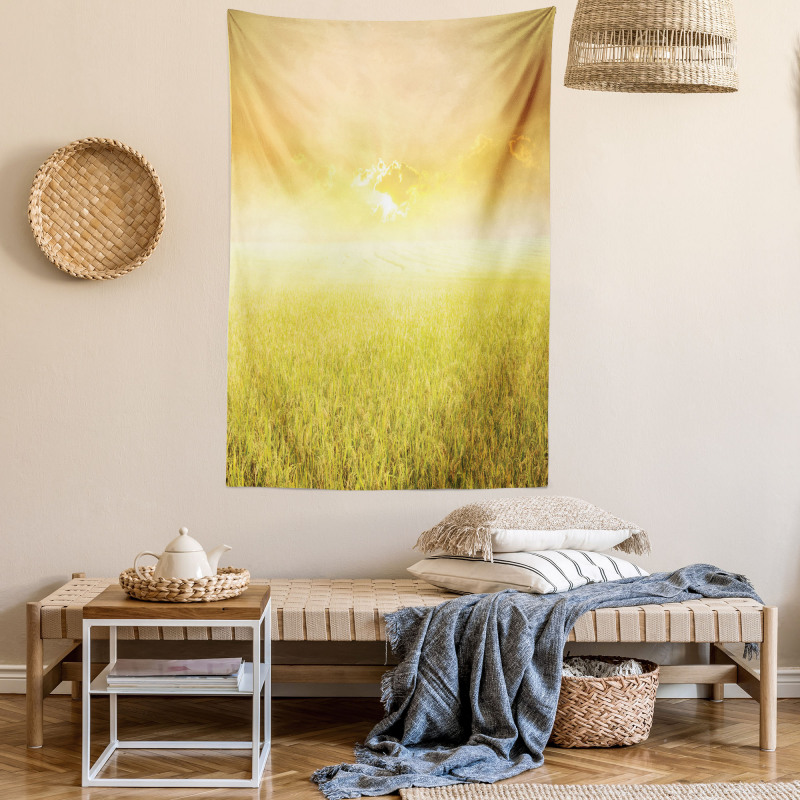 Farm Countryside Field Tapestry