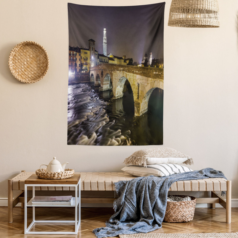 Roman Bridge Tapestry