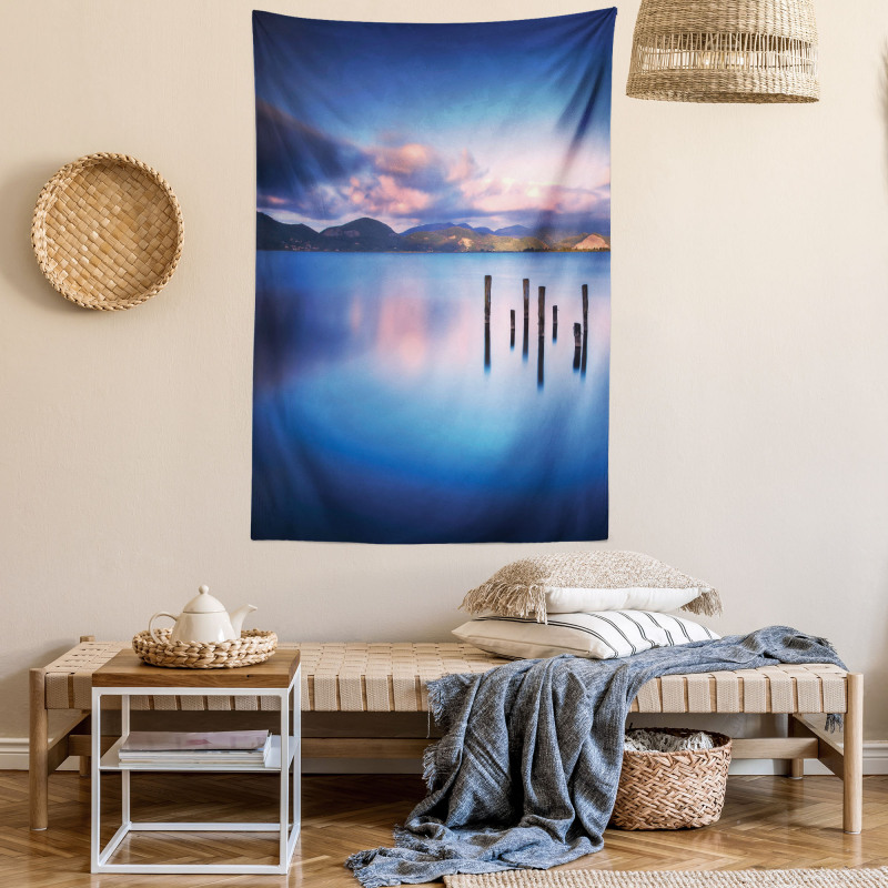 Sky Reflection on Water Tapestry