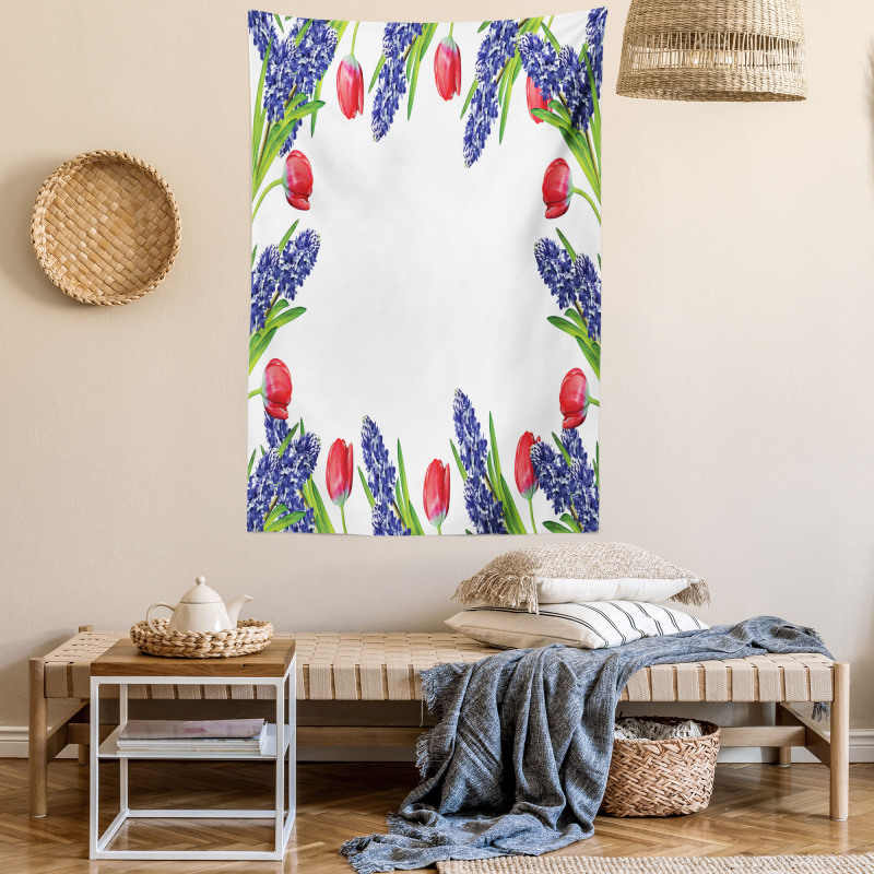 Blossom Spring Flowers Tapestry