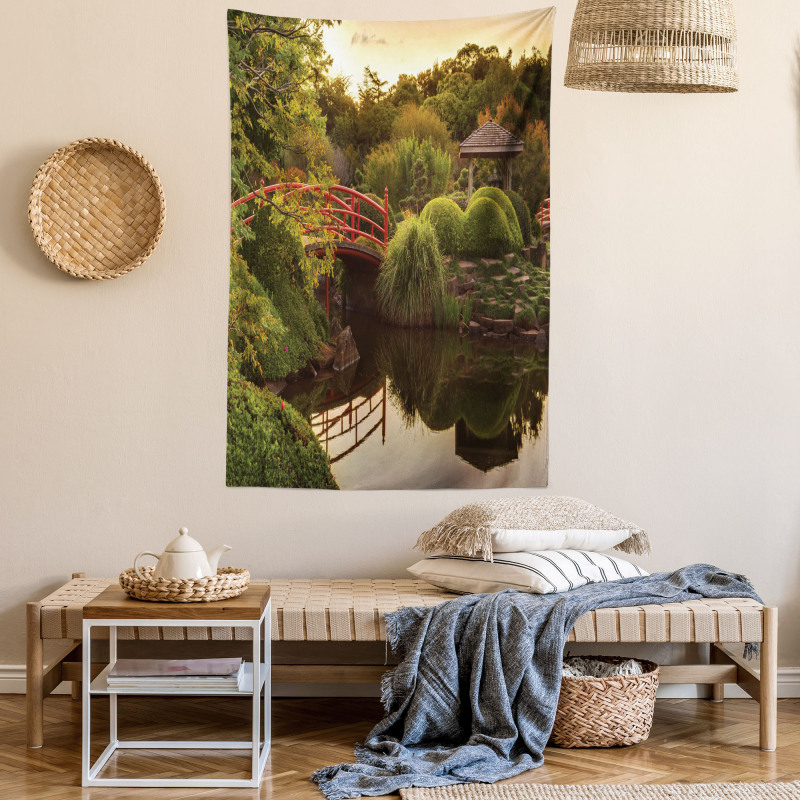 Garden Asia Peace Tapestry