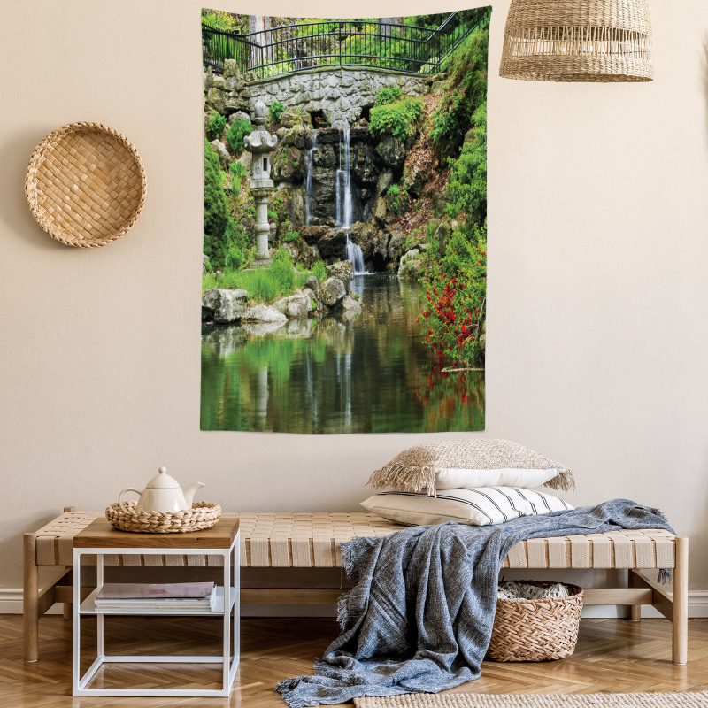 Waterfall Garden Tapestry