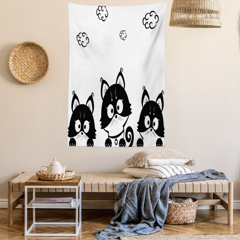 3 Kittens Tapestry