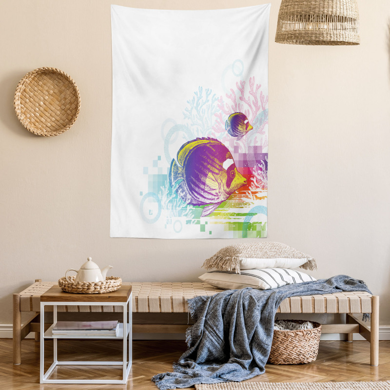 Fish Sea Theme Tapestry