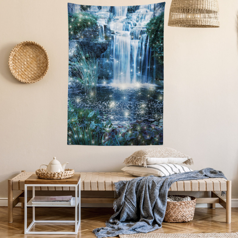 Magic Fairy Cascade Tapestry