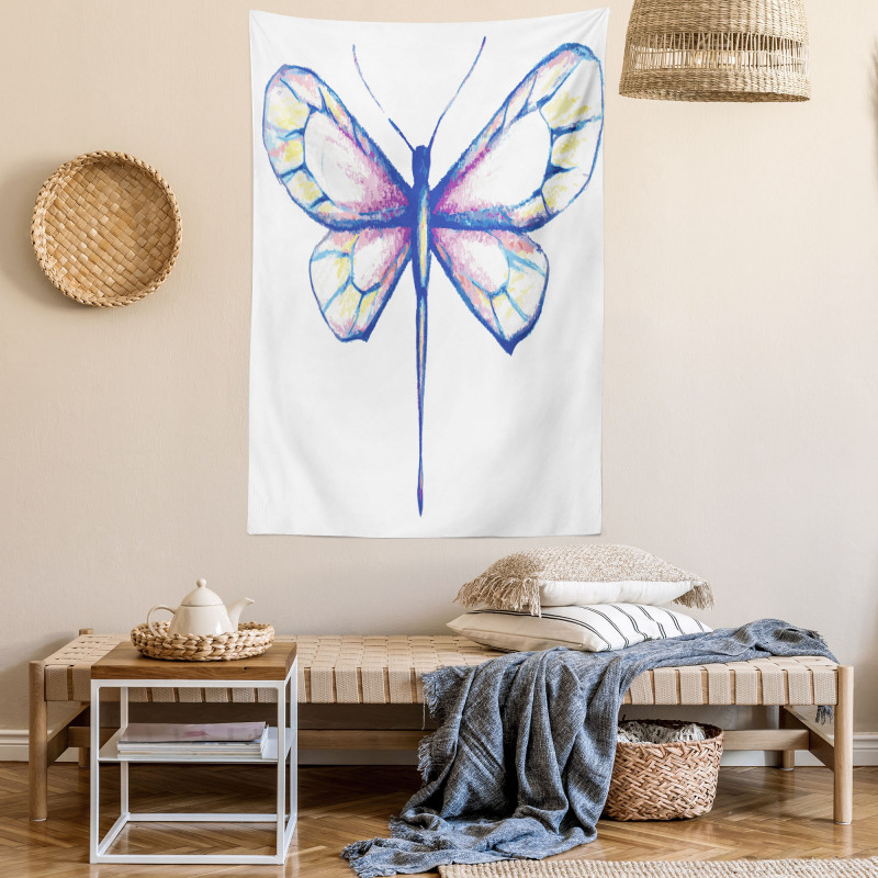 Butterfly Design Art Tapestry