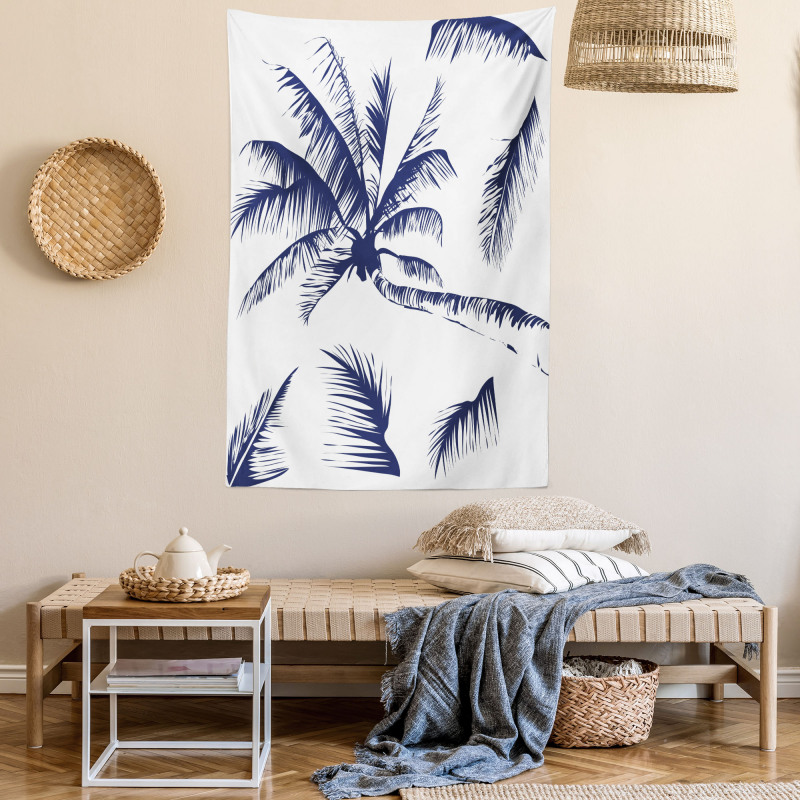 Coconut Palm Tree Tapestry