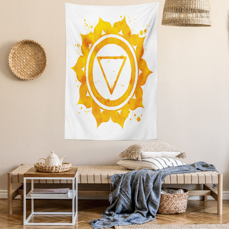 Chakra Watercolor Tapestry