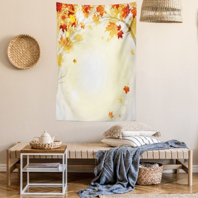 Autumn Leaves and Tree Tapestry